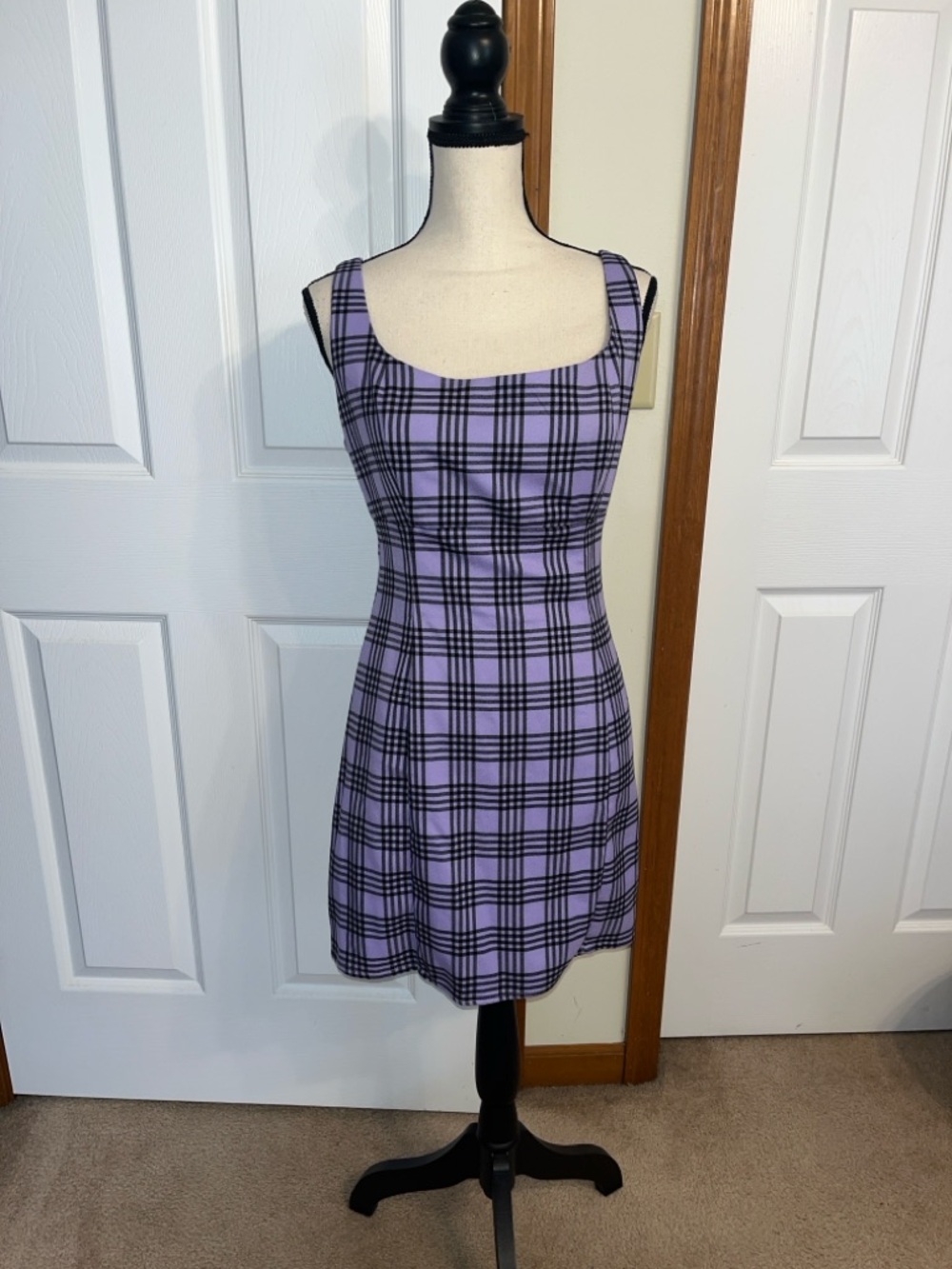 Empyre Plaid Mini Dress
